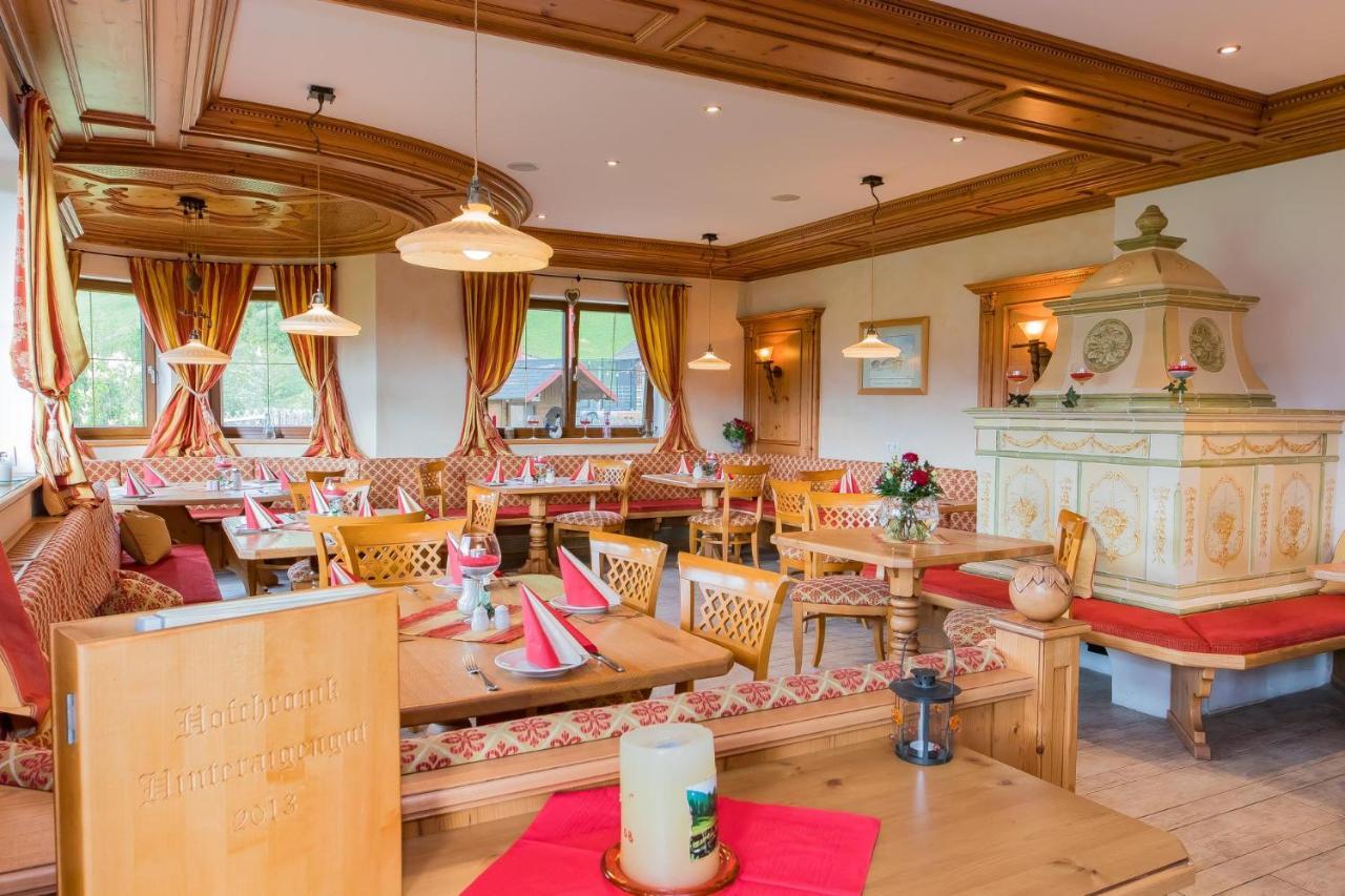 Landhotel Hinteraigengut Флахау Экстерьер фото